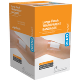 Aero Healthcare AEROPLAST Transparent Large Patch 7.5 x 5cm Box/25